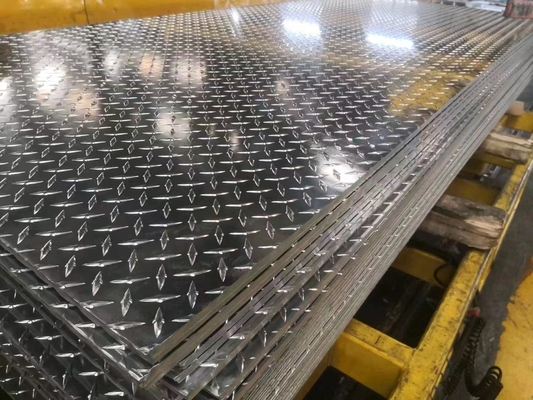 1060-H24 O Aluminum Plate Sheet H112 Checkered Aluminium Sheet Mirror Brushed 1060